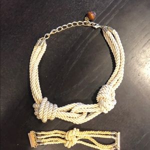Necklace and bracelet